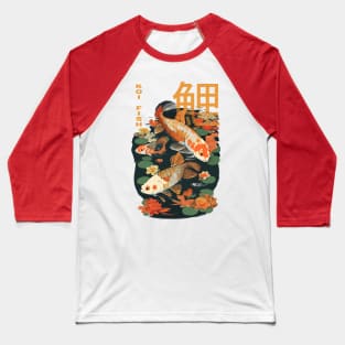 Koi Fish Baseball T-Shirt